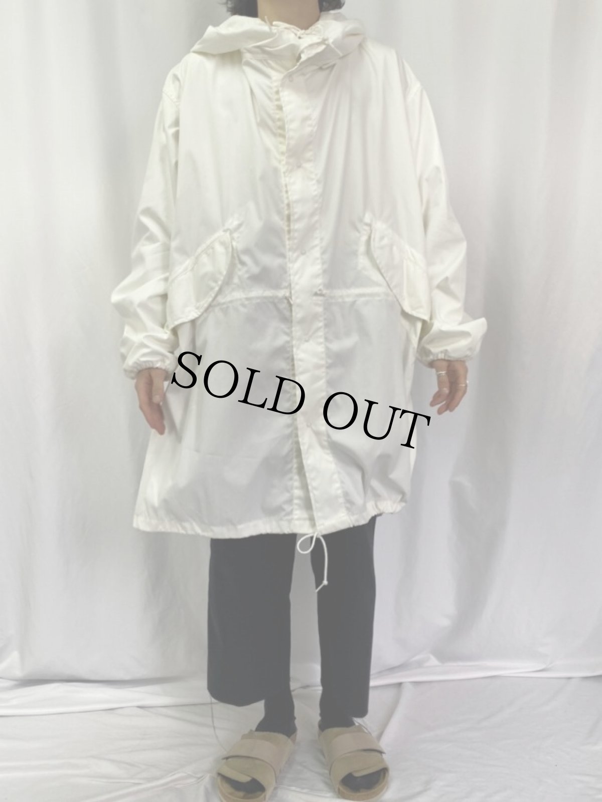 画像2: 80's U.S.ARMY スノーカモパーカー MEDIUM DEADSTOCK (2)