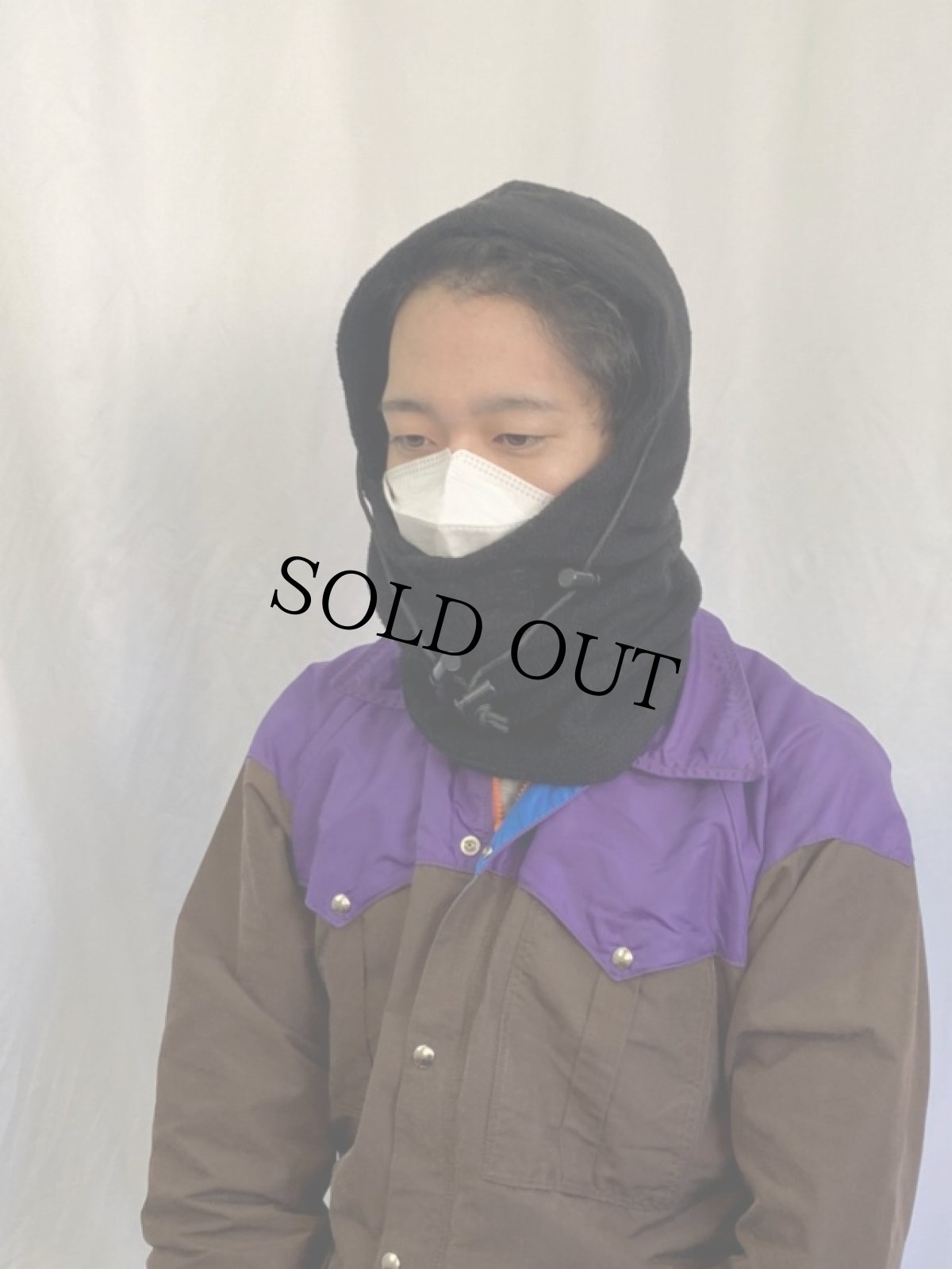 画像2: フリースバラクラバ BLACK (2)