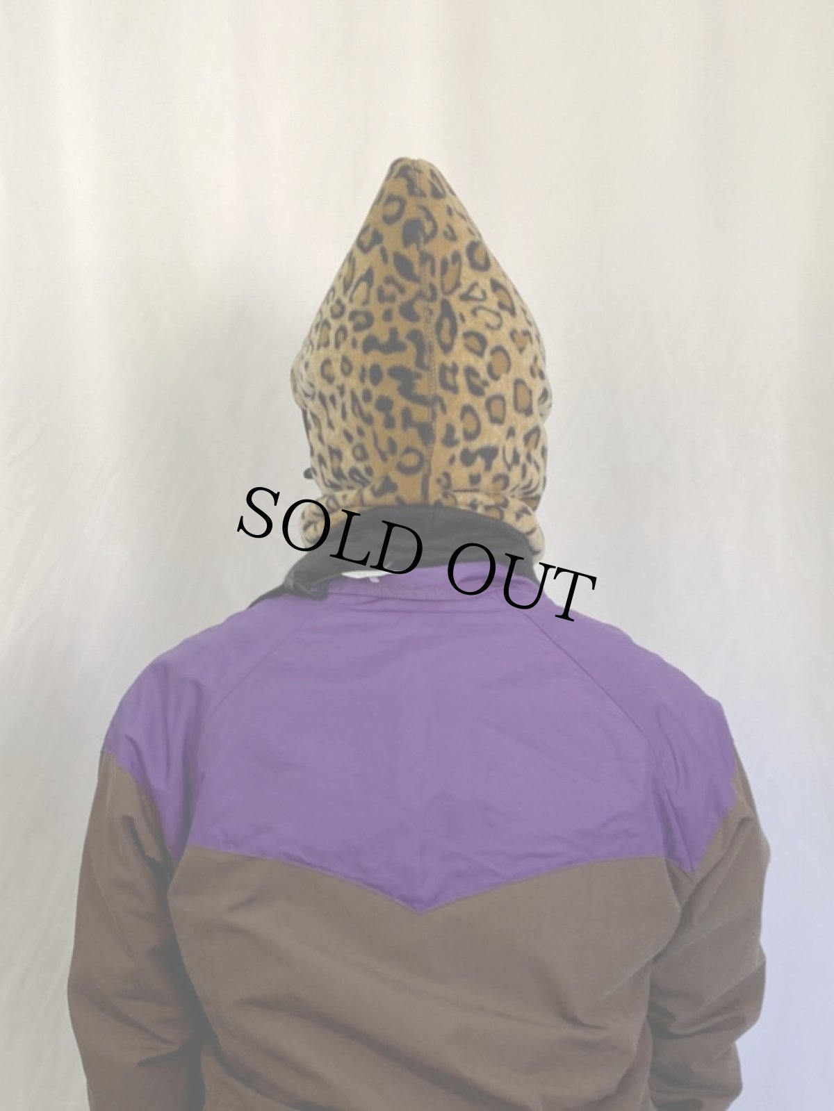 画像4: レオパード柄 フリースバラクラバ (4)