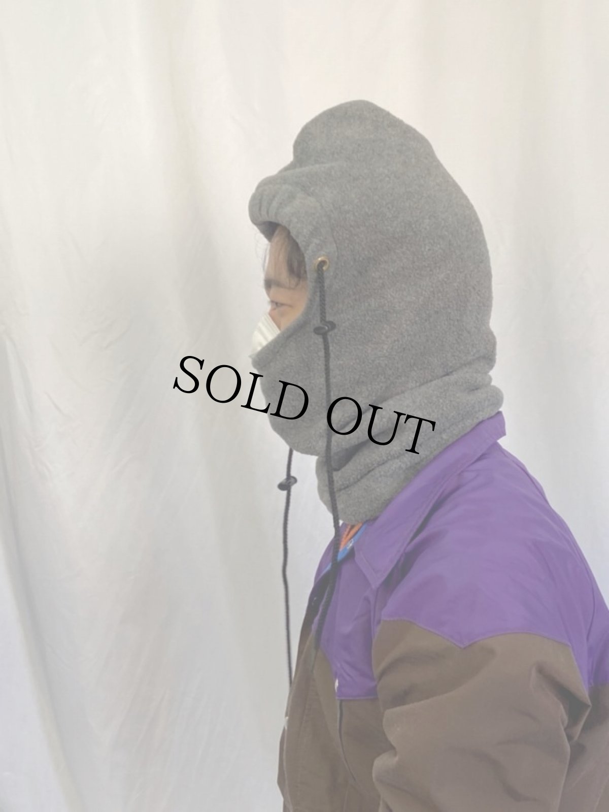 画像3: USA製 フリースバラクラバ GRAY (3)