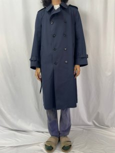 画像2: 90's LONDON FOG CANADA製 ポリエステル×コットン トレンチコート SIZE 38R (2)