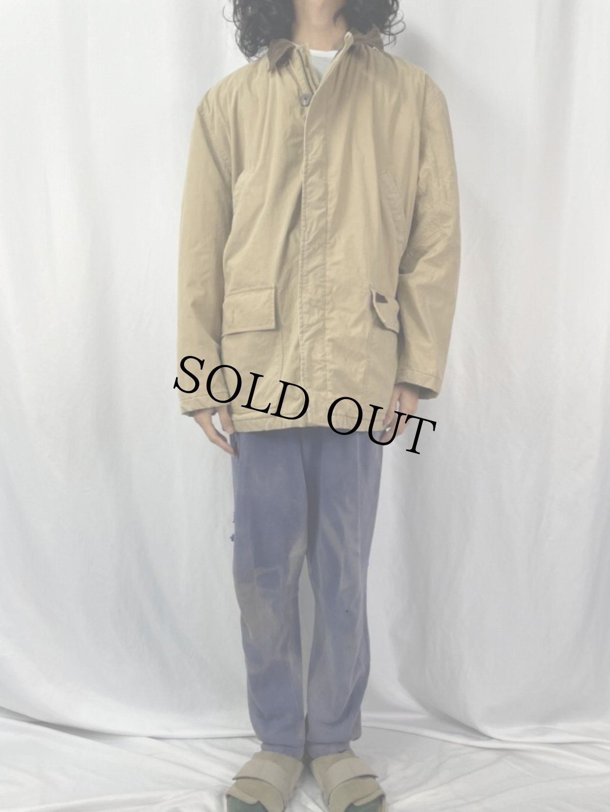 画像2: POLO Ralph Lauren 中綿入り コットンナイロン カバーオール M (2)