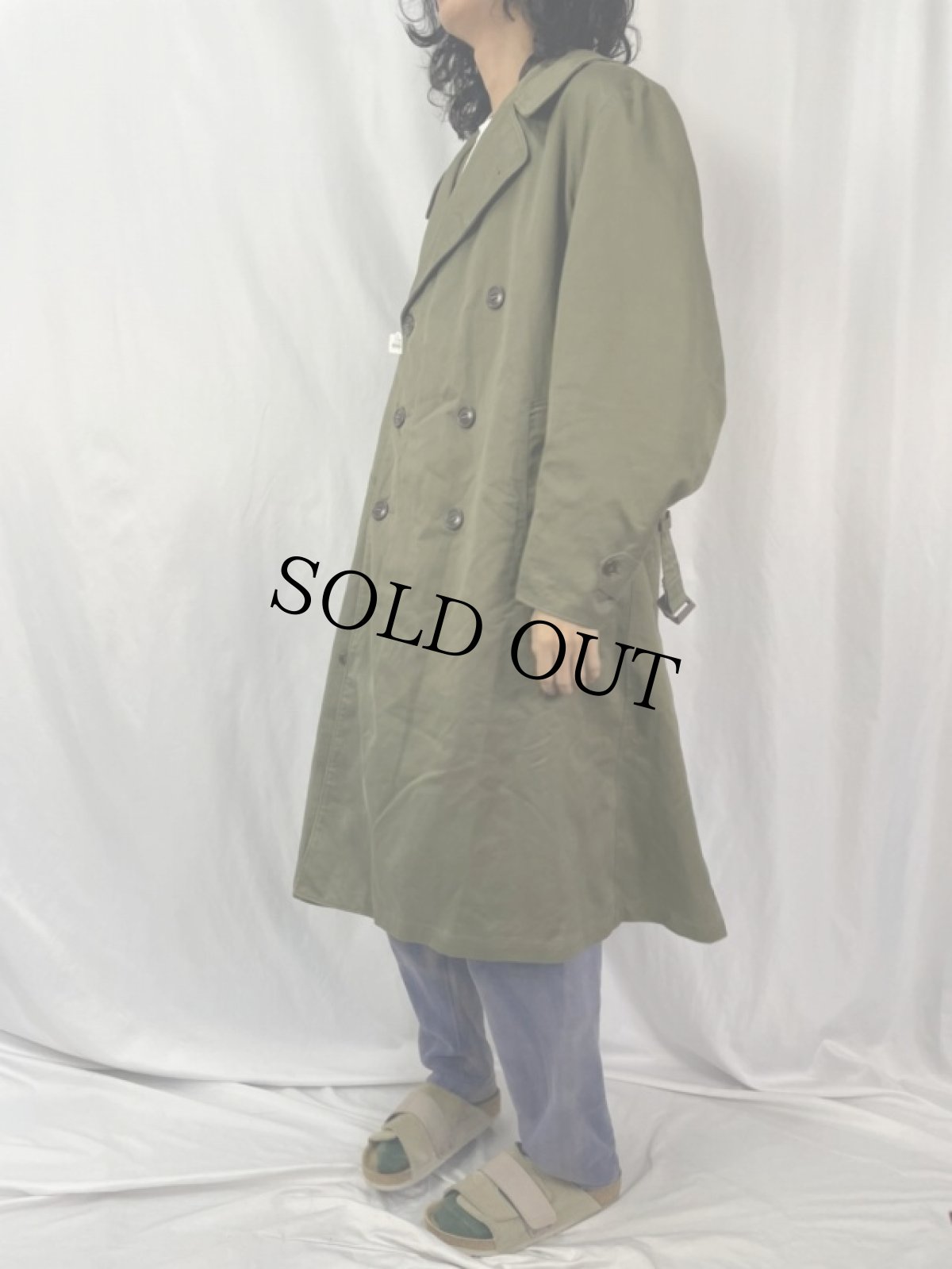 画像3: 50's U.S.ARMY M-1950 ウールライナー付き オーバーコート LARGE-REGULAR (3)