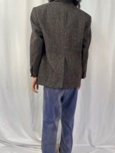 画像4: 90's Harris Tweed CANADA製 ツイードテーラードジャケット (4)