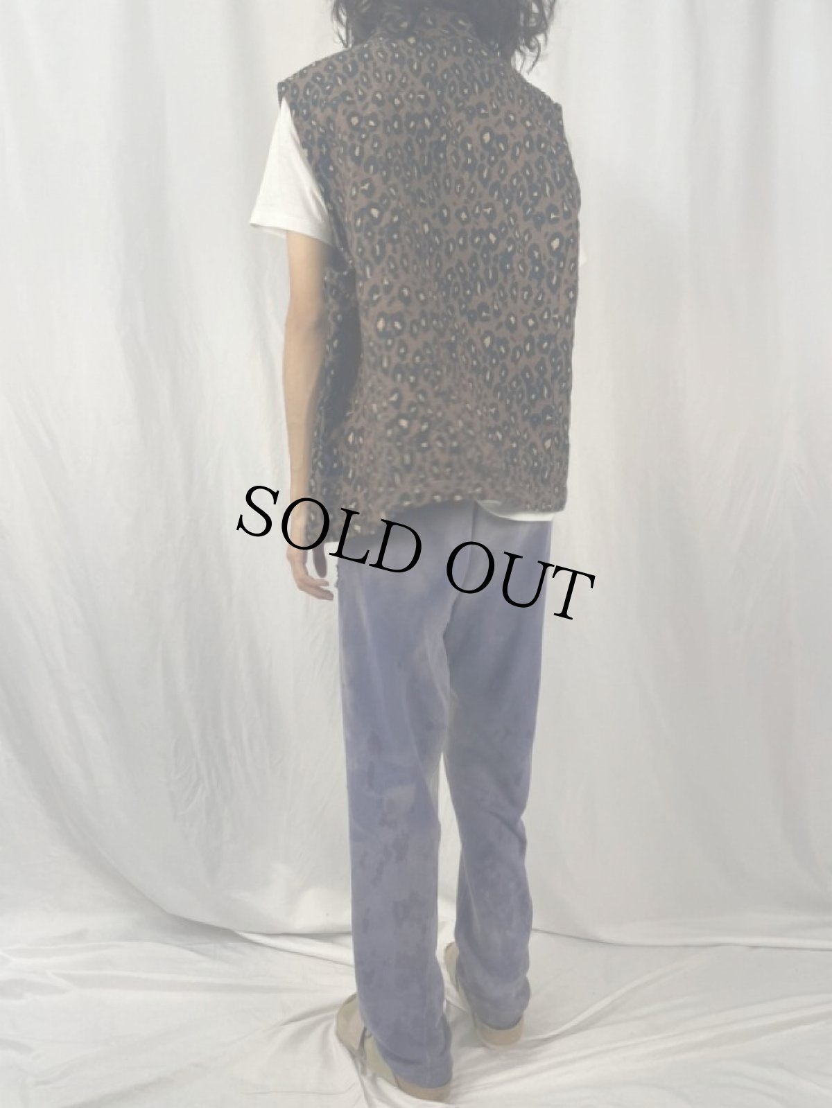 画像4: レオパード柄 ベスト SIZE 18W (4)