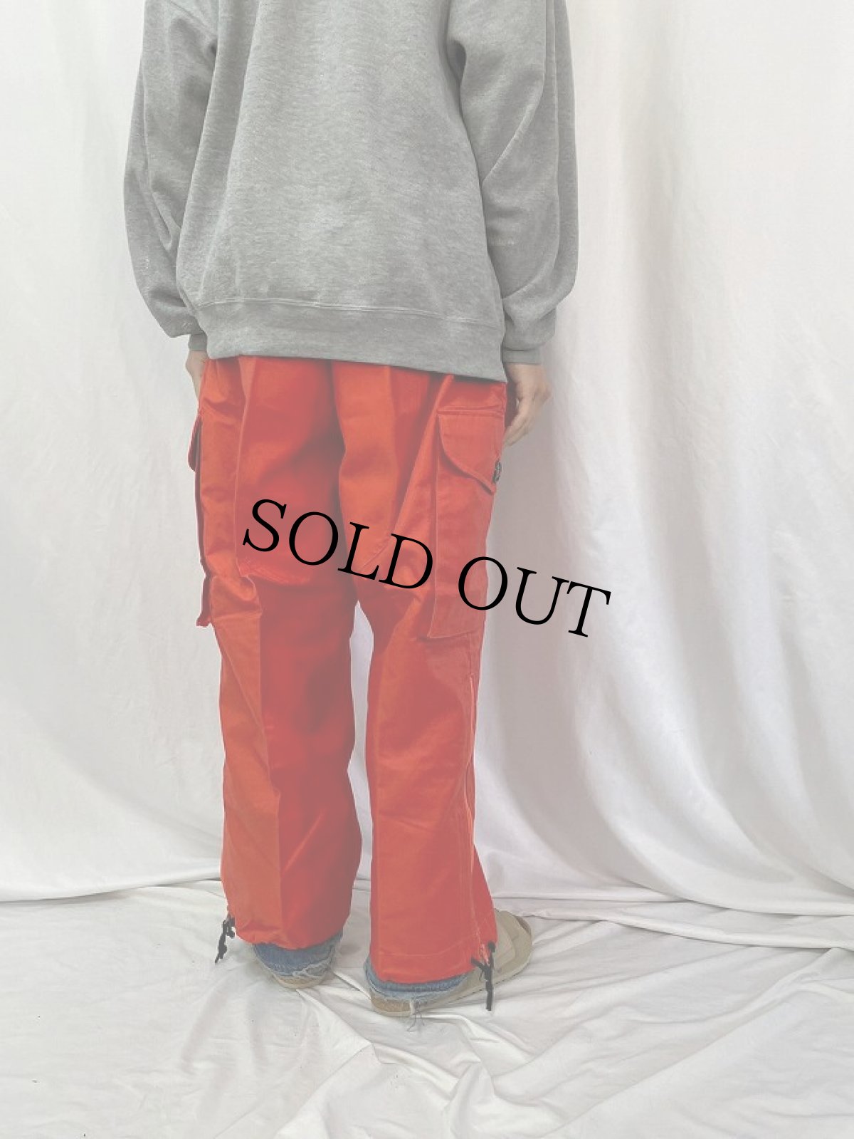 画像4: 80's Canadian Armed Forces Search and Rescue(CAFSAR) Para Rescue Wind proof Trousers SHORT/LARGE (4)