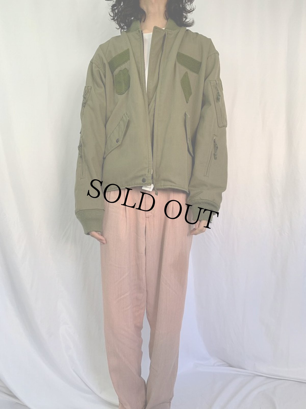 画像2: ROYAL CANADIAN AIR FORCE フライトジャケット (2)