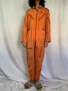 画像2: 60's U.S.AIR FORCE SENIOR PILOT "K-2B" VERY LIGHT ORANGE FLYING SUIT MEDIUM-REGULAR (2)