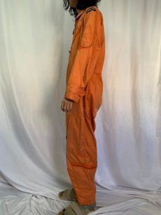 画像3: 60's U.S.AIR FORCE SENIOR PILOT "K-2B" VERY LIGHT ORANGE FLYING SUIT MEDIUM-REGULAR (3)