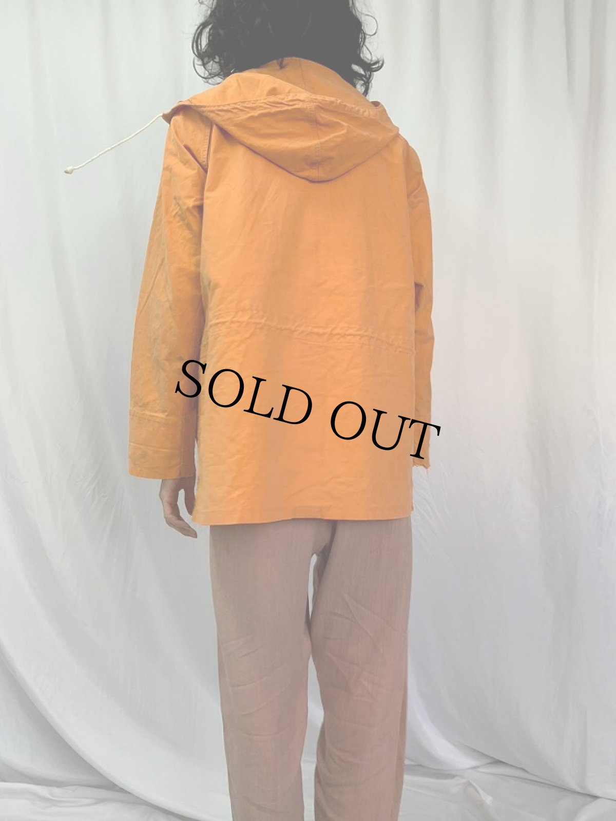 画像4: 50-60's BLACKS OF GREENOCK BRITAIN製 "Ventile" ジップフーデッドジャケット L (4)