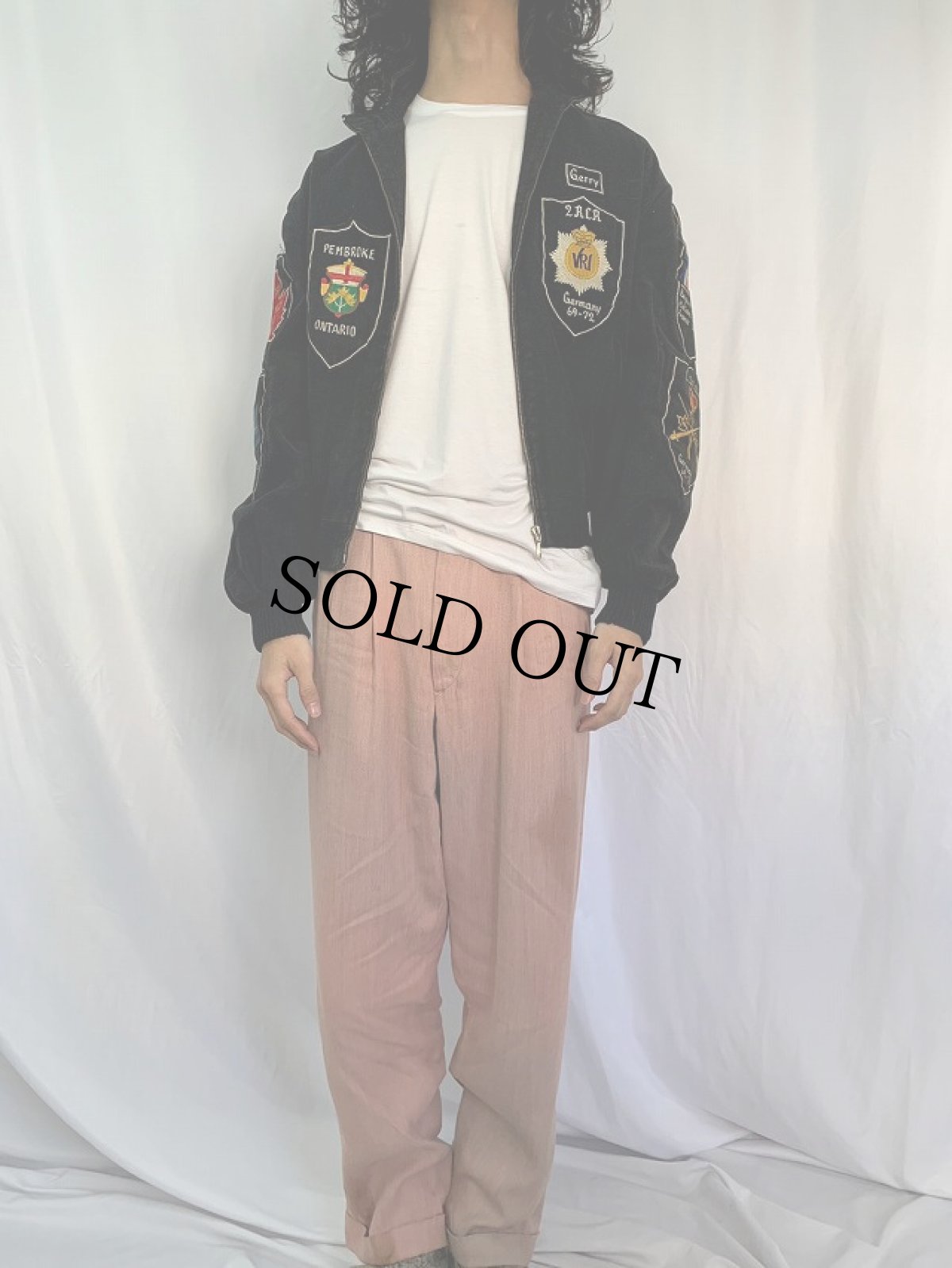 画像2: 60's Canadian Armed Force "GERMANY TOUR" スーベニアジャケット (2)