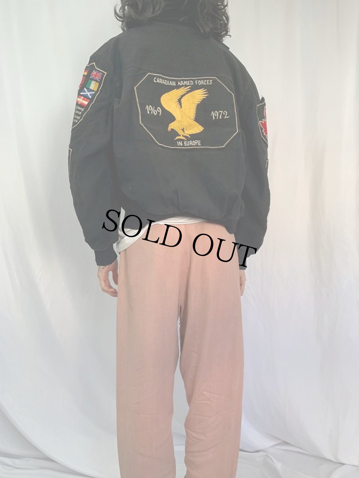 画像4: 60's Canadian Armed Force "GERMANY TOUR" スーベニアジャケット (4)