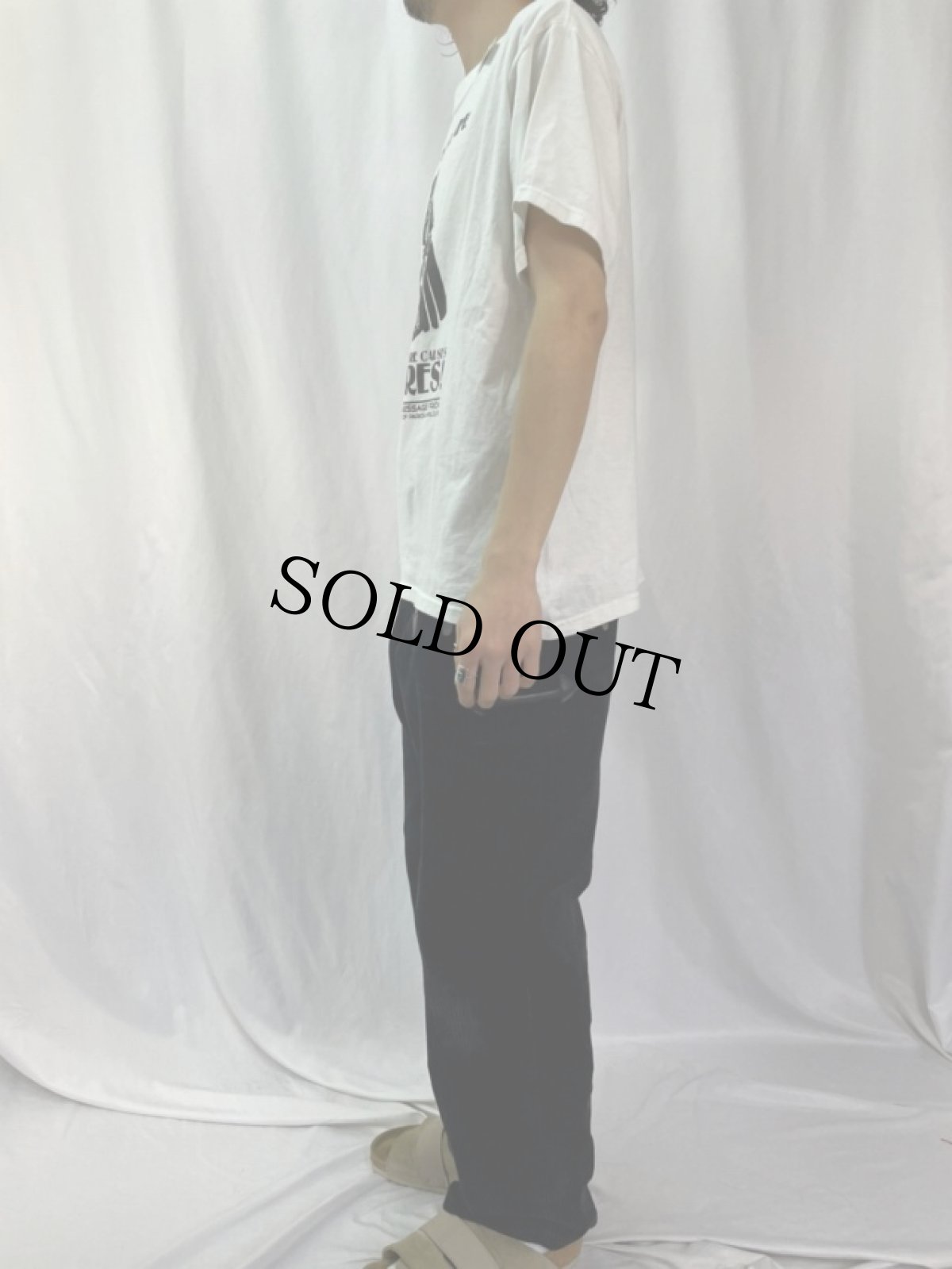 画像3: 2000's STAR WARS Darth Vader キャラクター プリントTシャツ L (3)