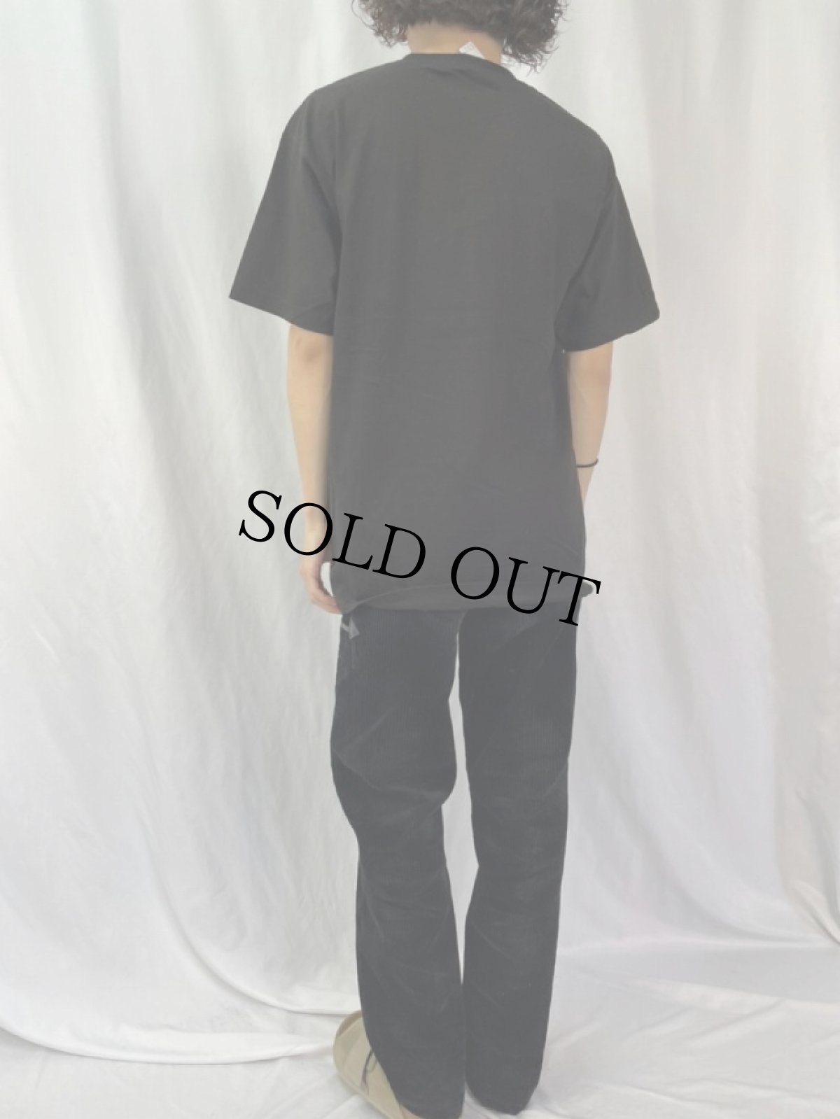 画像4: 90's〜 COOP USA製 "レッドデビル" プリントTシャツ BLACK L (4)