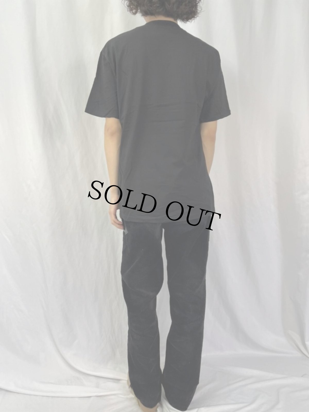 画像4: 90's COOP USA製 "レッドデビル" プリントTシャツ BLACK L (4)