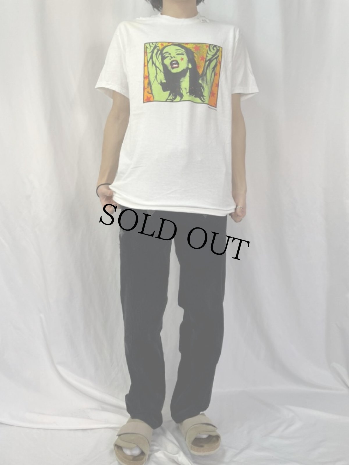 画像2: 90's KOZIK アートプリントTシャツ M DEADSTOCK (2)