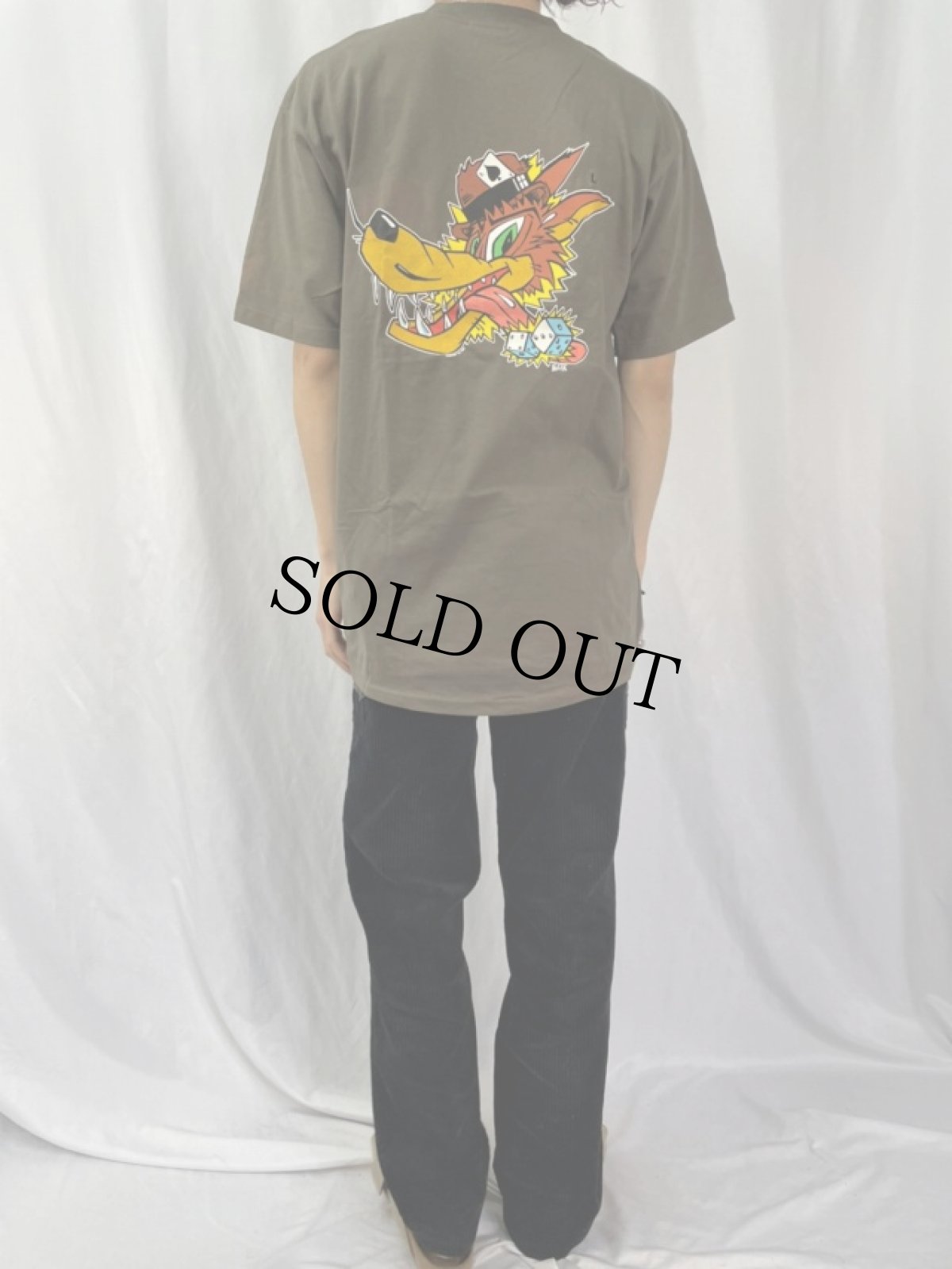 画像4: 90's KOZIK アートプリントTシャツ L DEADSTOCK (4)