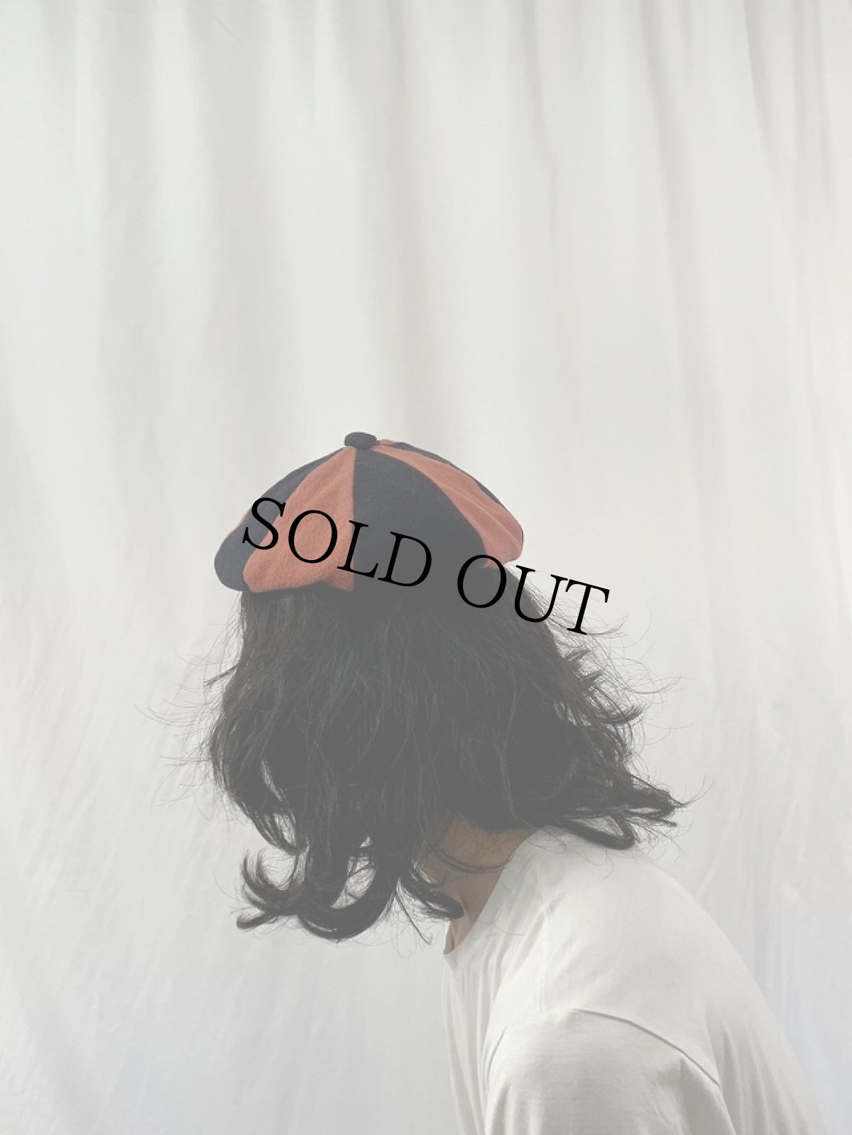 画像4: 60〜70's ハンドメイド フランネルキャスケット (4)