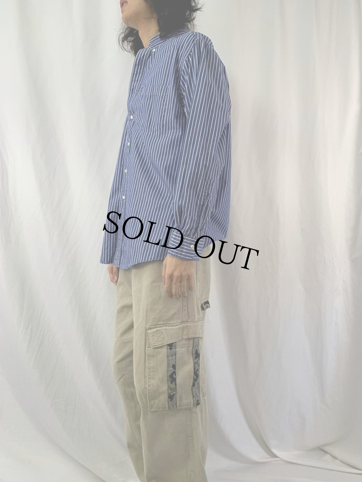 画像3: 90's Brooks Brothers USA製 ストライプ柄 ボタンダウンシャツ SIZE16 1/2-4 (3)