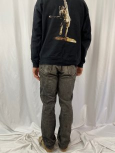 画像4: 90's Levi's 505 USA製 ブラックデニムパンツ W32 (4)