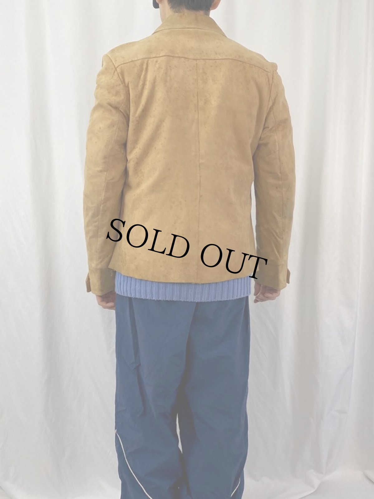 画像4: 60's Robert Lewis ハラコ×スウェードジャケット SIZE40 (4)