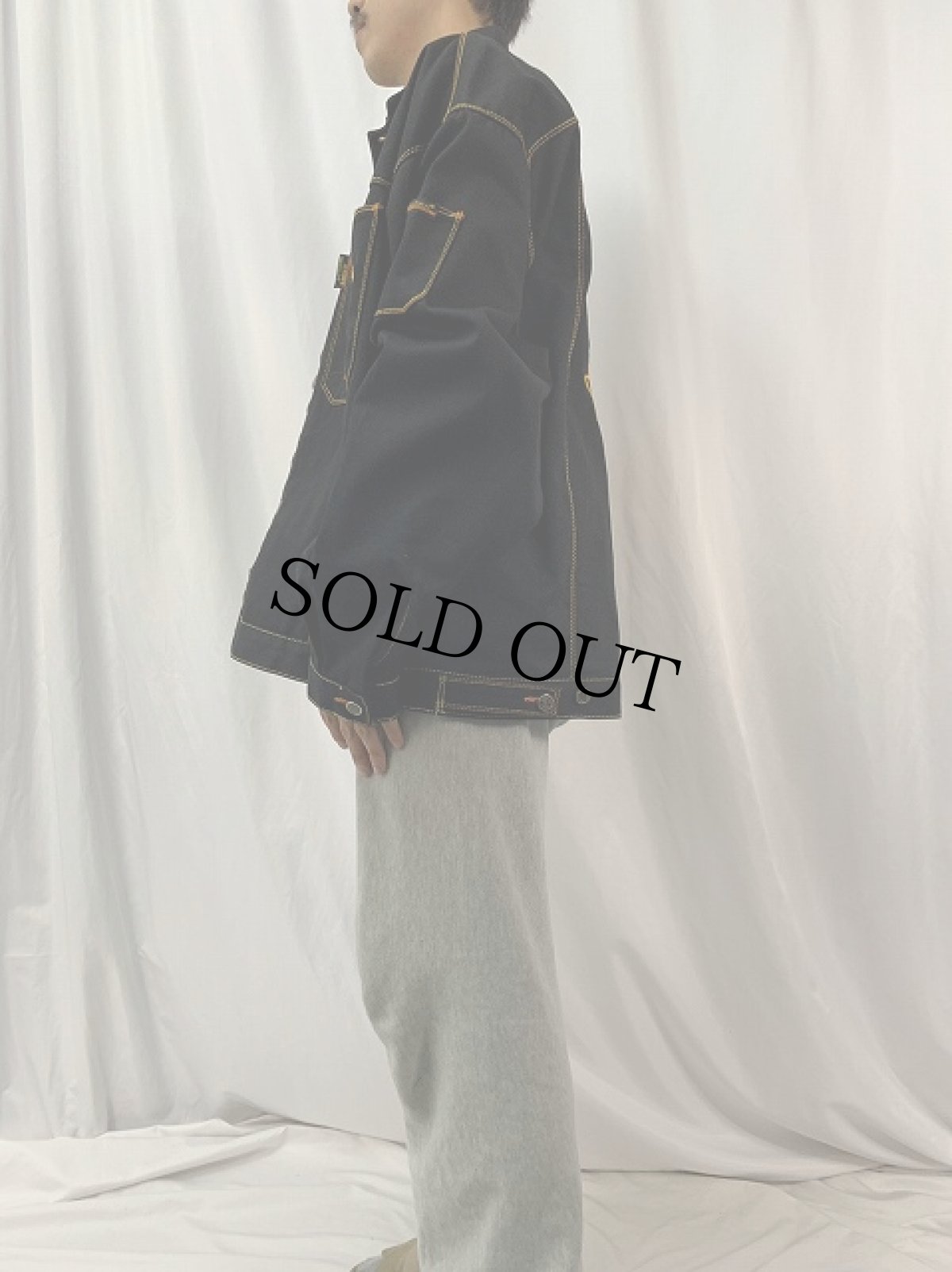 画像3: 2000's BROOKLYN XPRESS キャラクター刺繍 コットンツイルジャケット XXL (3)