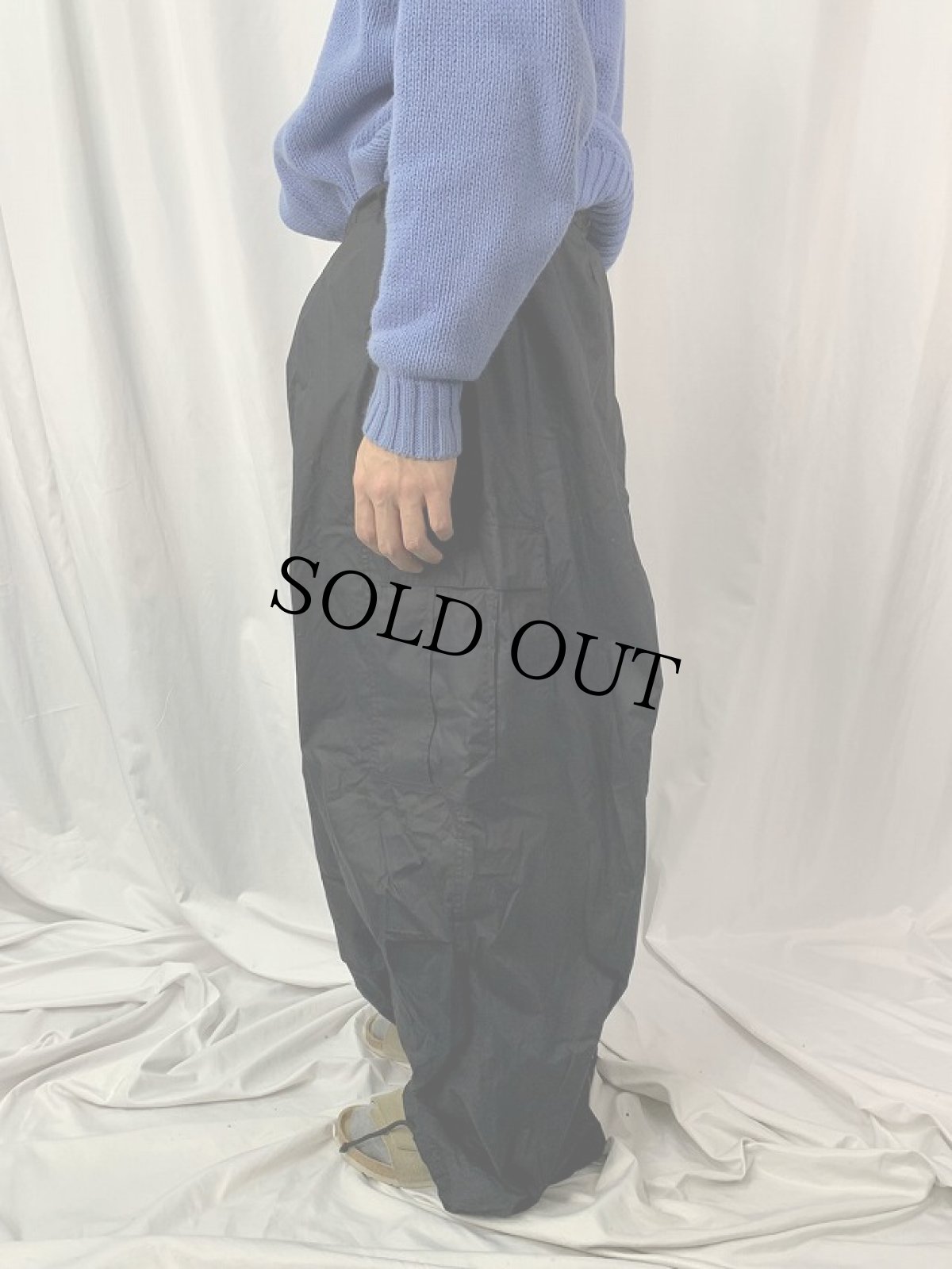 画像3: UFO ポリエステル×コットン カーゴウィンドパンツ (3)