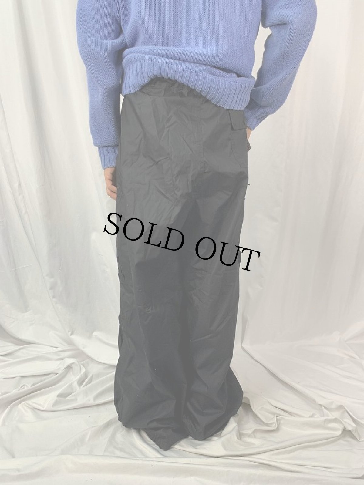 画像4: UFO ポリエステル×コットン カーゴウィンドパンツ (4)