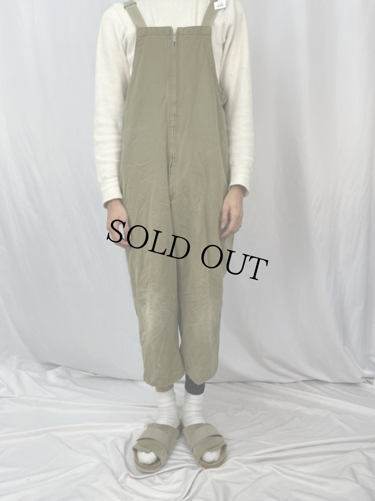 画像2: 40's U.S.ARMY タンカースパンツ (2)