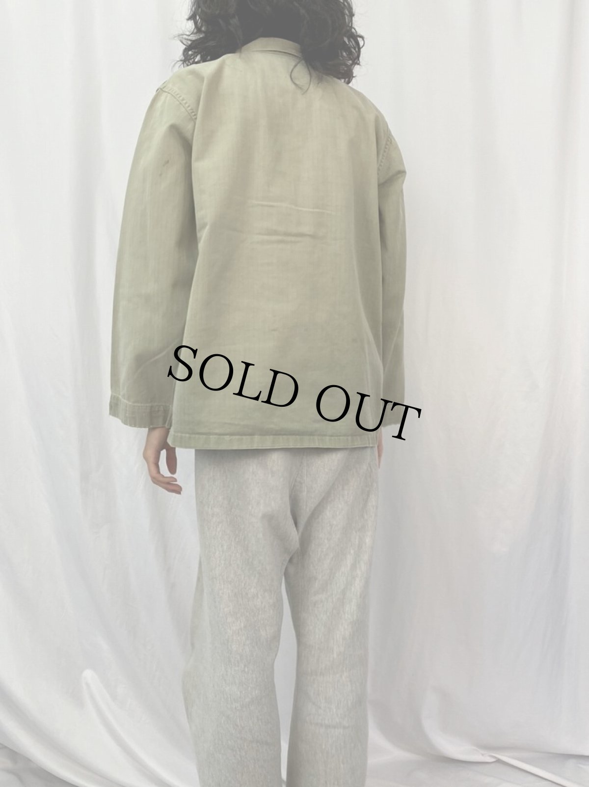 画像4: 40's USMC P-44 HBT ジャケット (4)