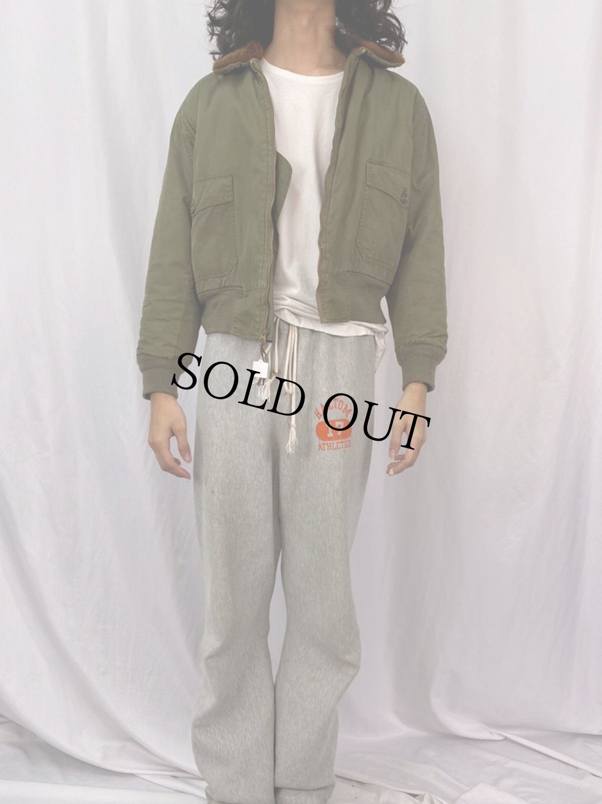 画像2: 40's USAAF B-10 フライトジャケット (2)