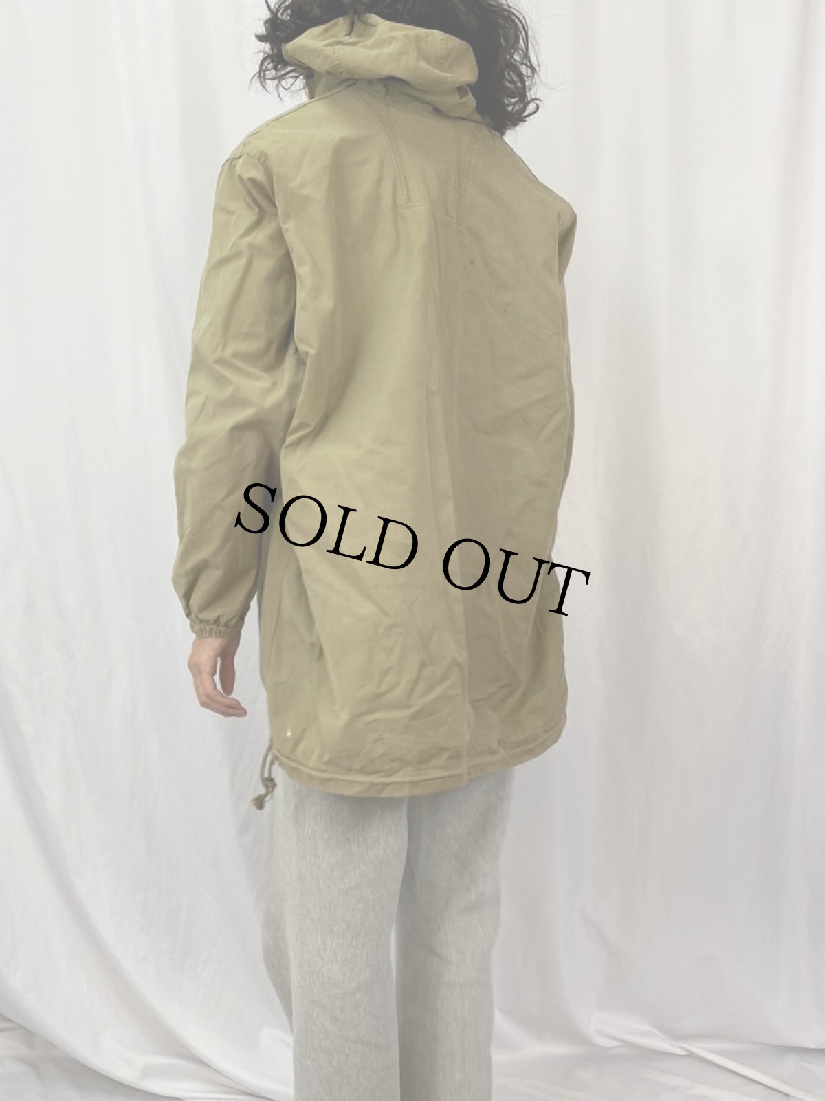 画像4: 40's U.S.ARMY "10th Mountain Division" コの字エンド リバーシブルアノラックパーカー (4)