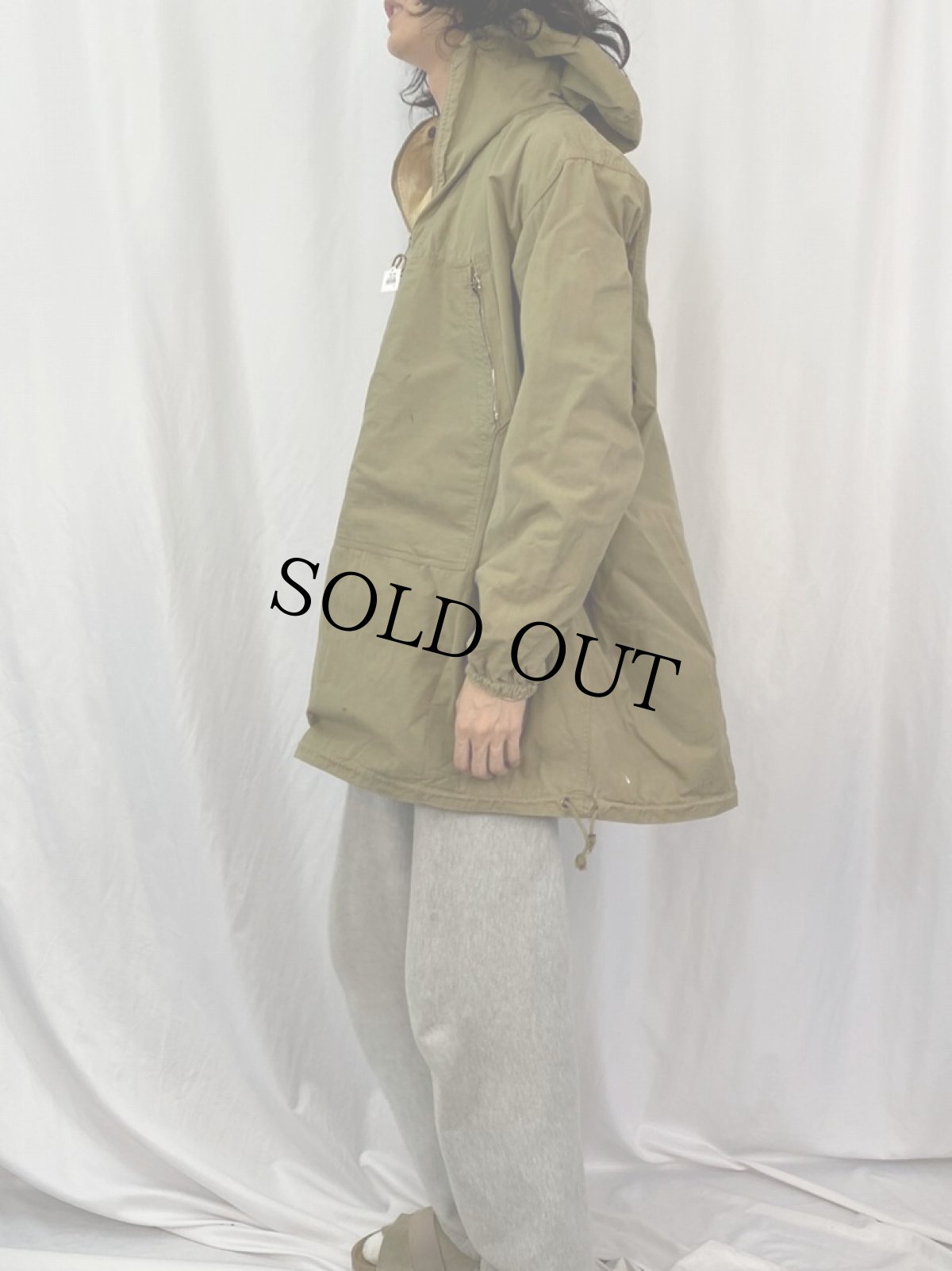 画像3: 40's U.S.ARMY "10th Mountain Division" コの字エンド リバーシブルアノラックパーカー (3)