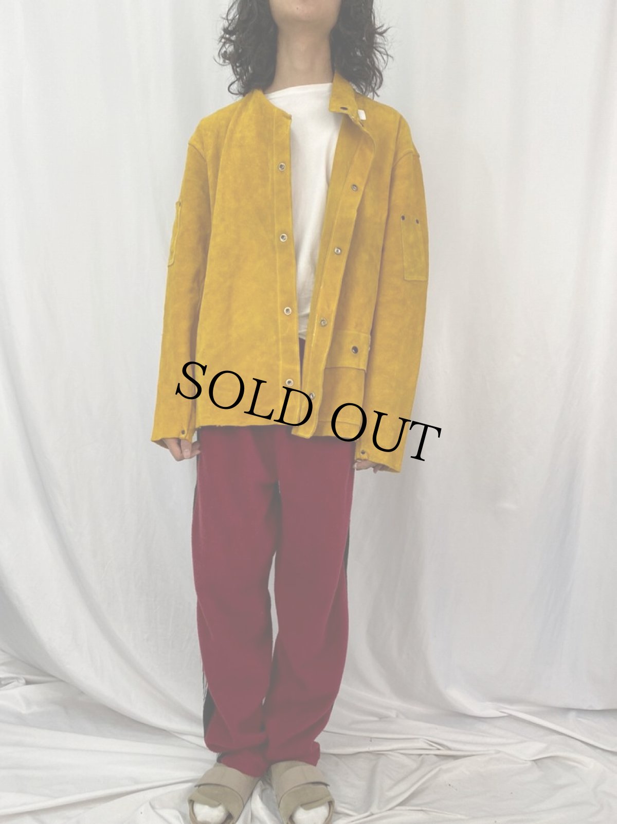 画像2: RADNOR ウェルダーズスウェードジャケット XXL (2)