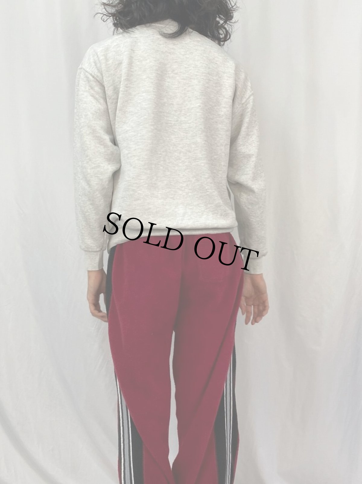 画像4: 90's Lee "Welch's" 飲料メーカー ロゴプリントスウェット L (4)