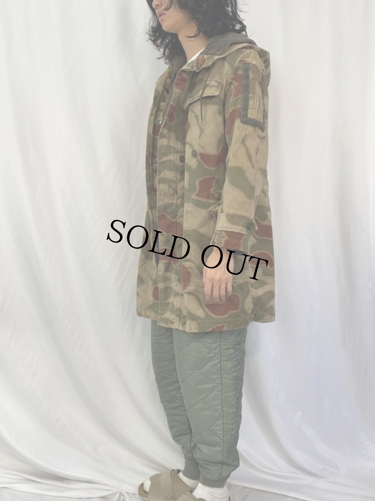 画像3: 70's ドイツ連邦 BGS(国境警備隊) ウォーターカモパルカ ライナー付き (3)