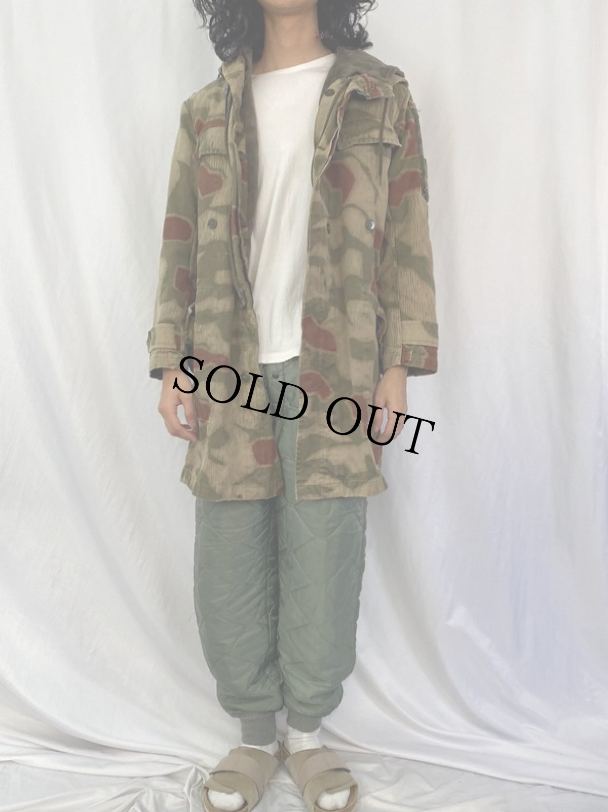 画像2: 70's ドイツ連邦 BGS(国境警備隊) ウォーターカモパルカ ライナー付き (2)