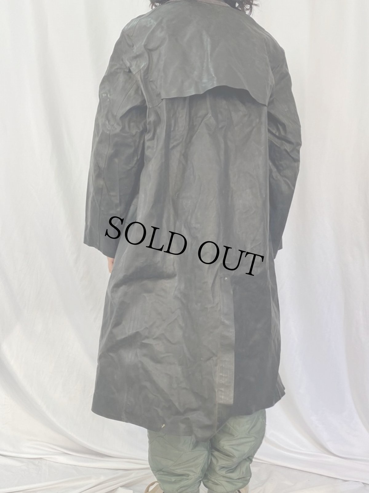 画像4: 30's HERCULES 巨人タグ ラバーコート (4)