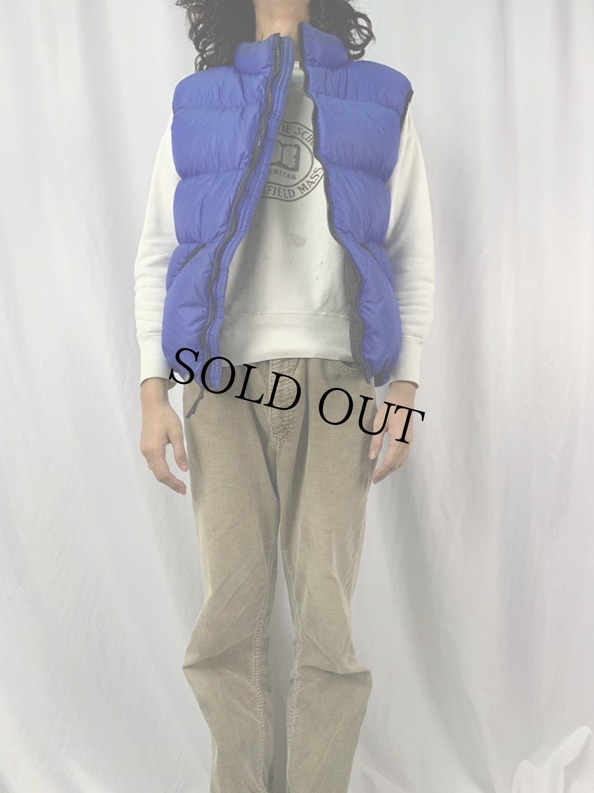 画像2: FEATHERED FRIENDS ナイロンダウンベスト L (2)