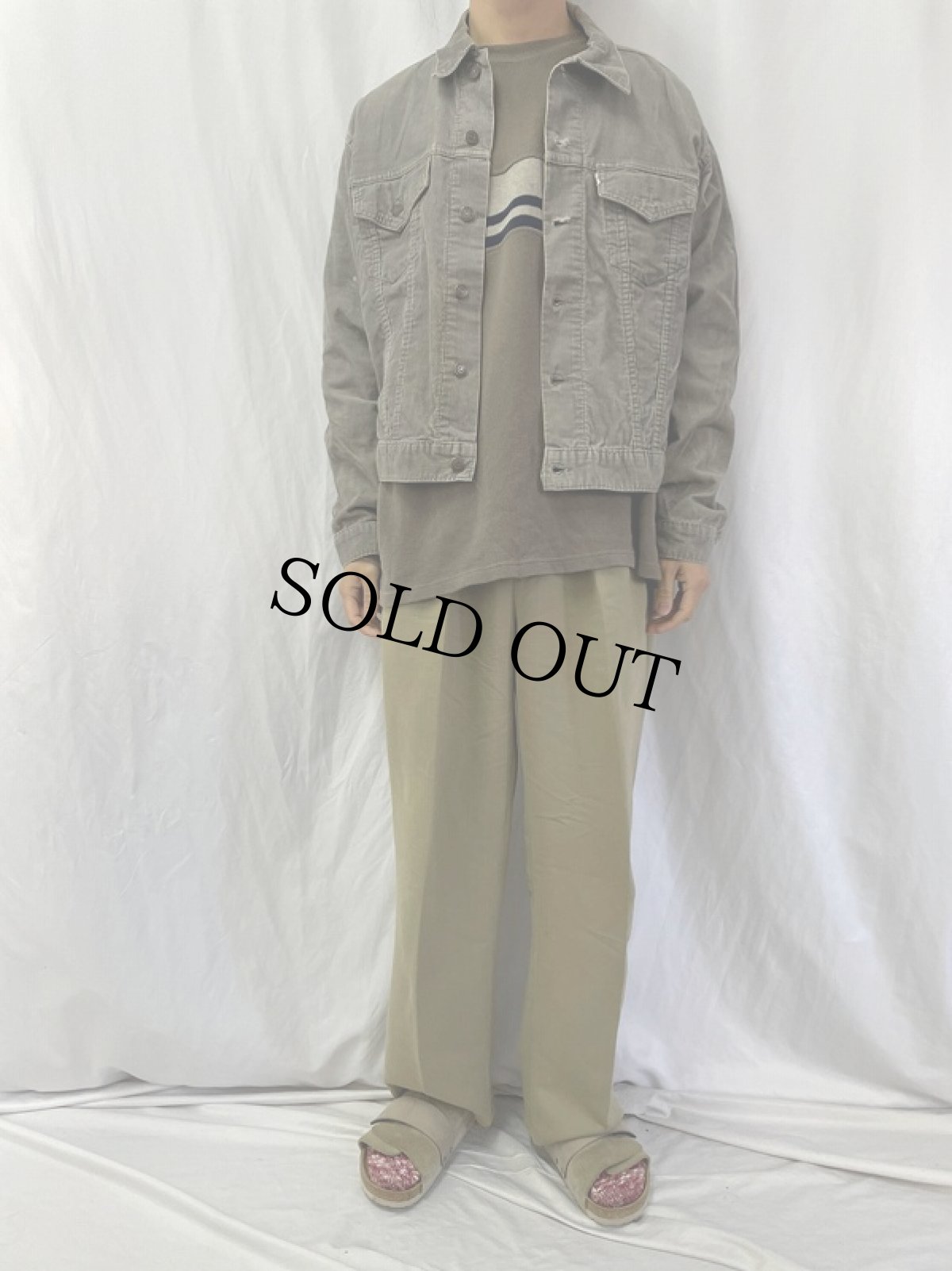 画像2: 70's Levi's USA製 コーデュロイジャケット SIZE50 (2)