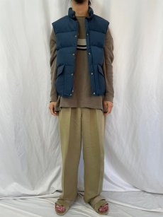 画像2: 90's Woolrich USA製 ダウンベスト L (2)