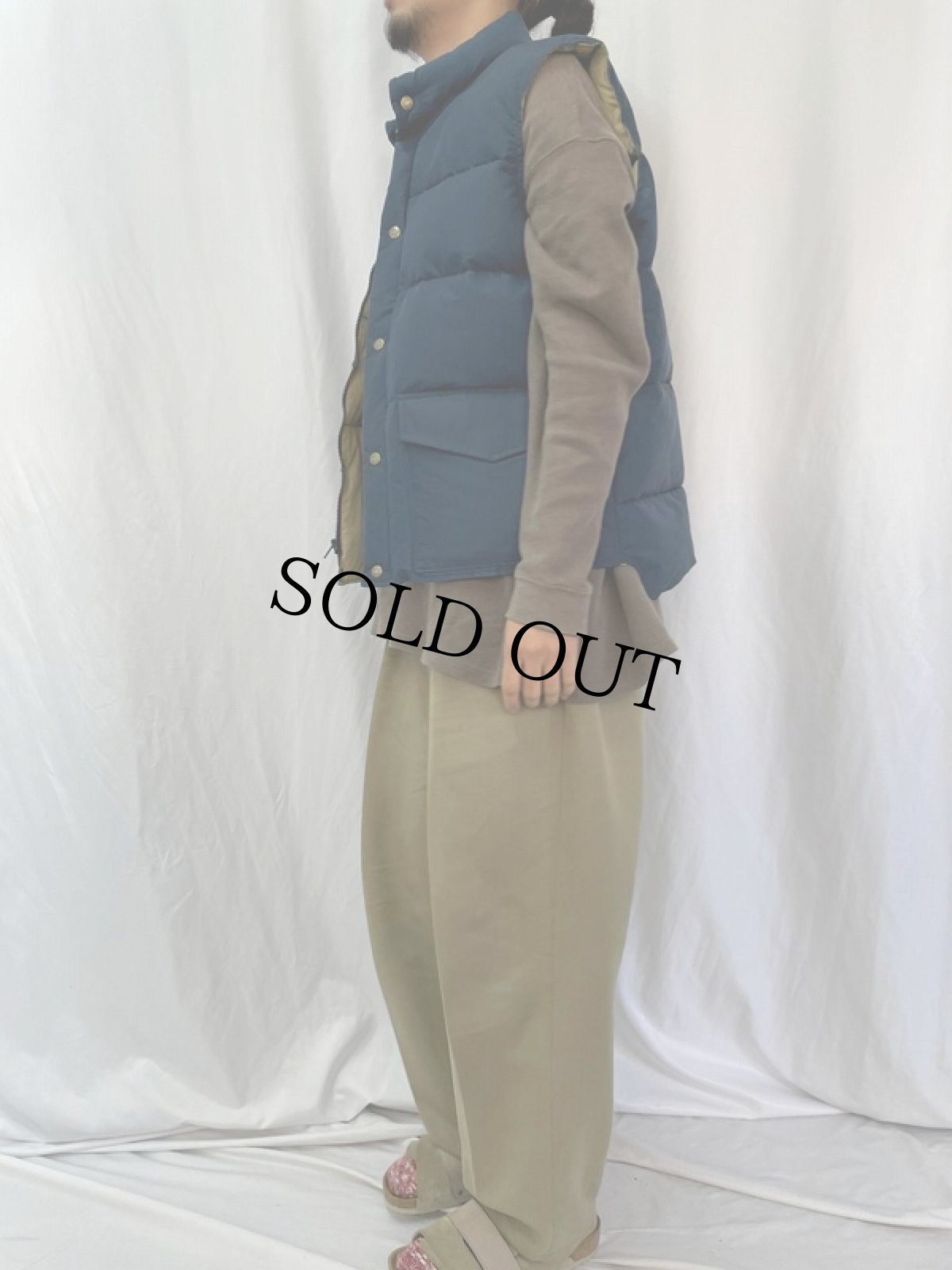 画像3: 90's Woolrich USA製 ダウンベスト L (3)