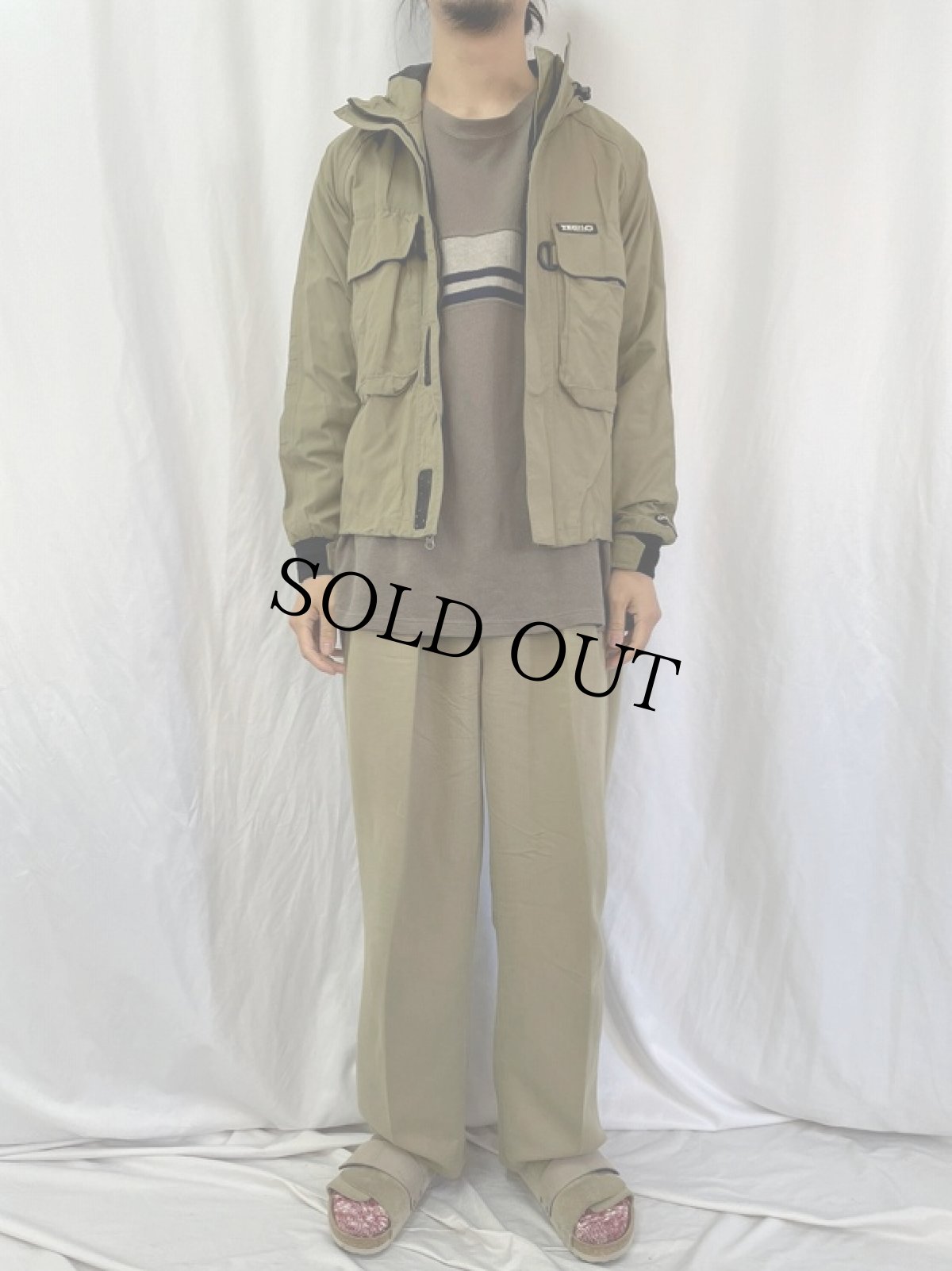 画像2: ナイロンフィッシングジャケット S (2)