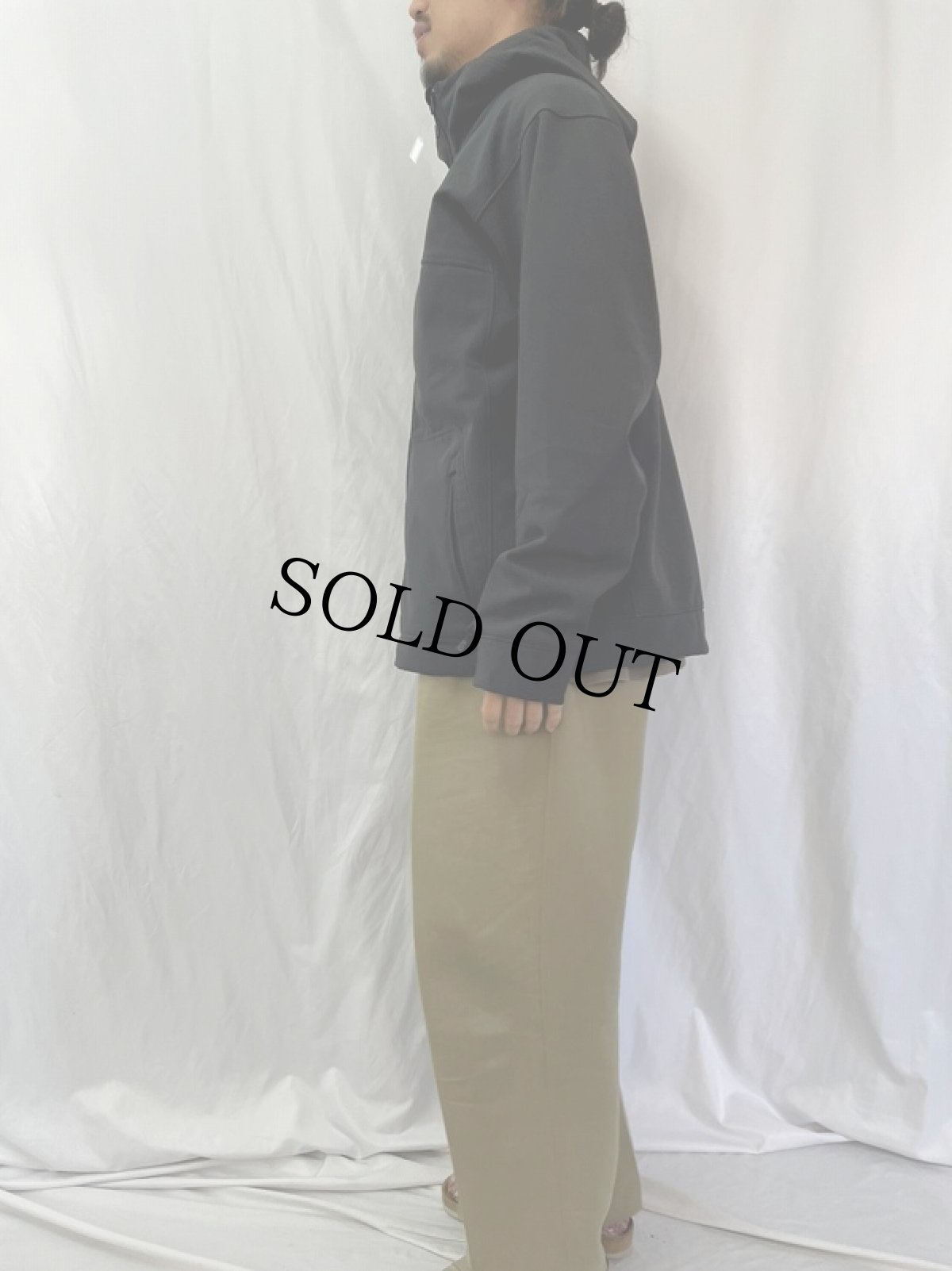 画像3: BLACK DIAMOND "POLARTEC" フリースジップパーカー BLACK XL (3)