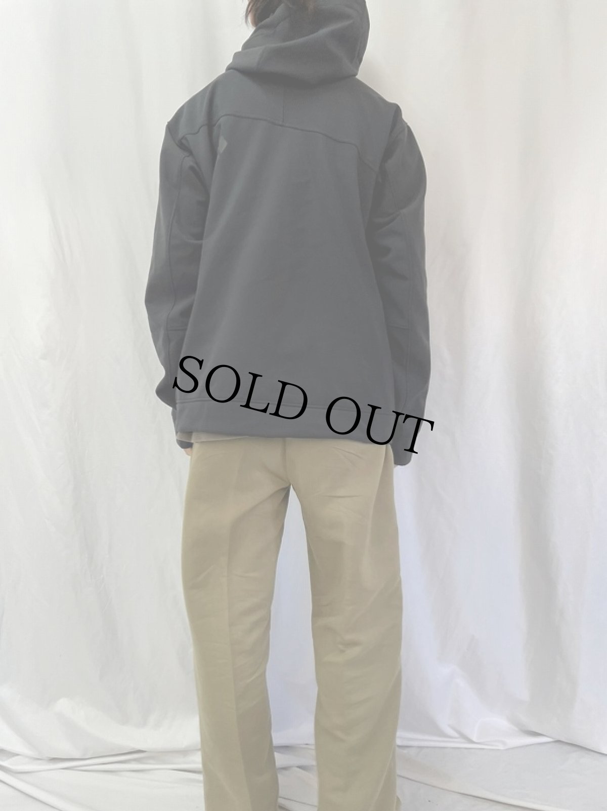 画像4: BLACK DIAMOND "POLARTEC" フリースジップパーカー BLACK XL (4)