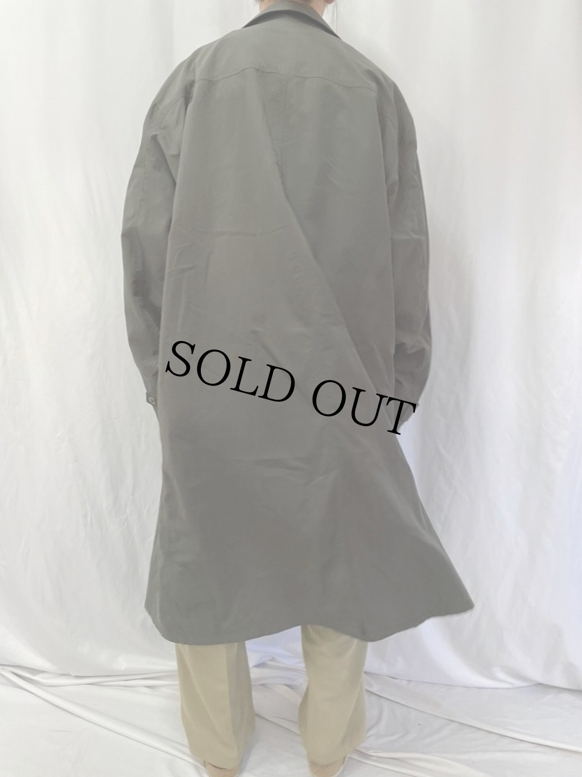 画像4: 80〜90's Eddie Bauer ナイロンステンカラーコート (4)