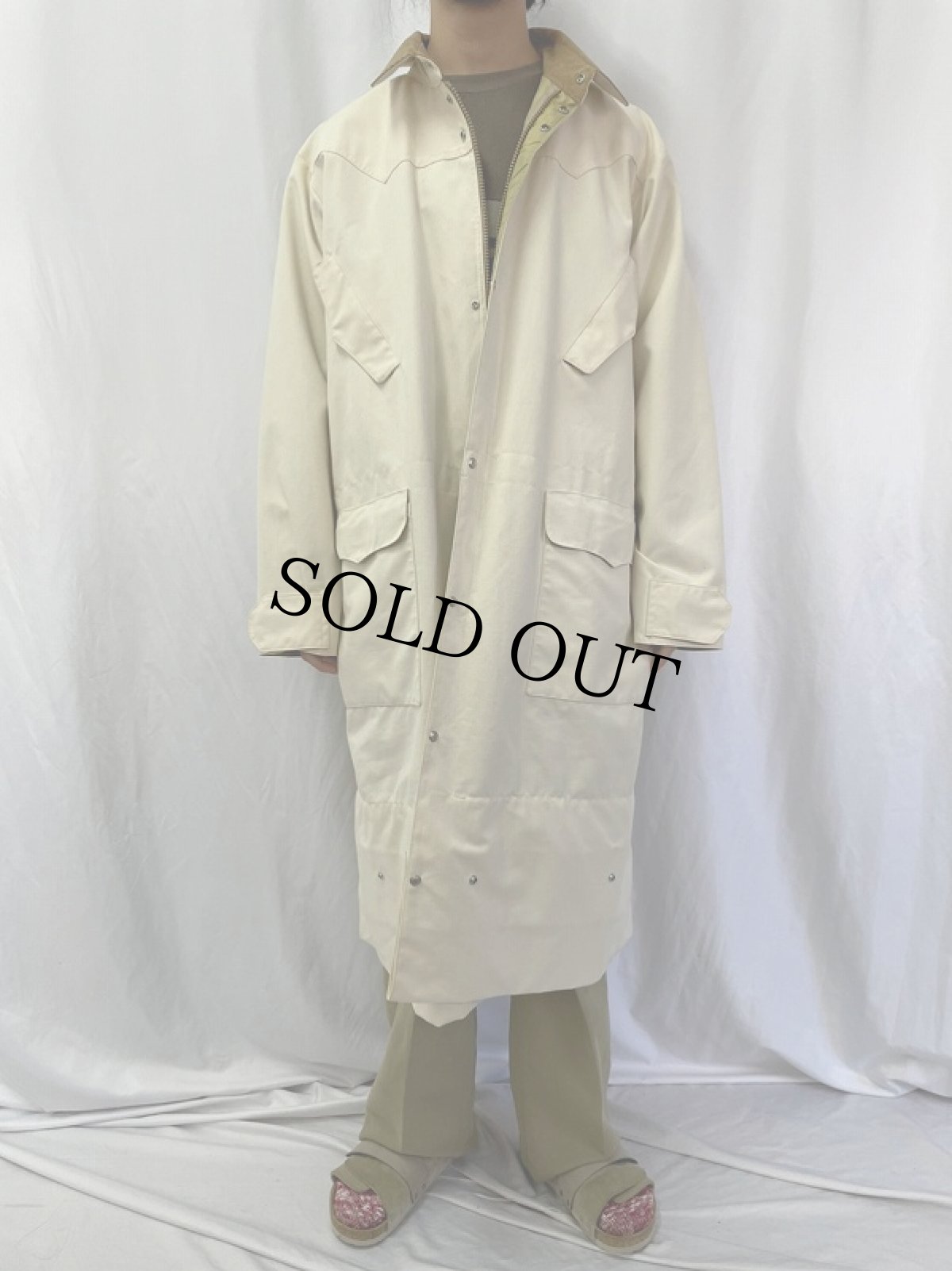 画像2: THE J.PETERMAN CO. ダックダスターコート XXL (2)