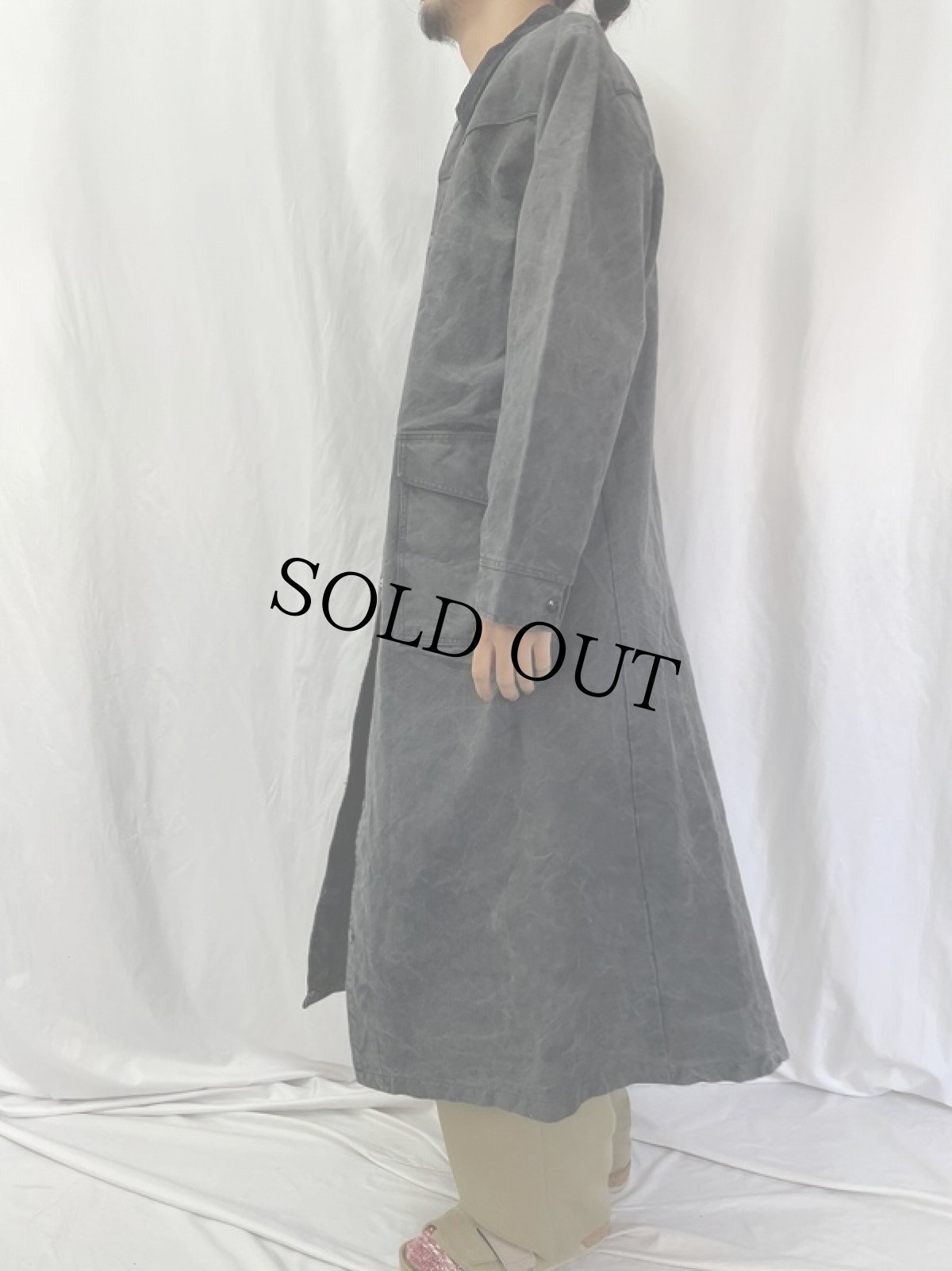 画像3: Saddlesmith Outfitters by Action USA製 ダックダスターコート L (3)