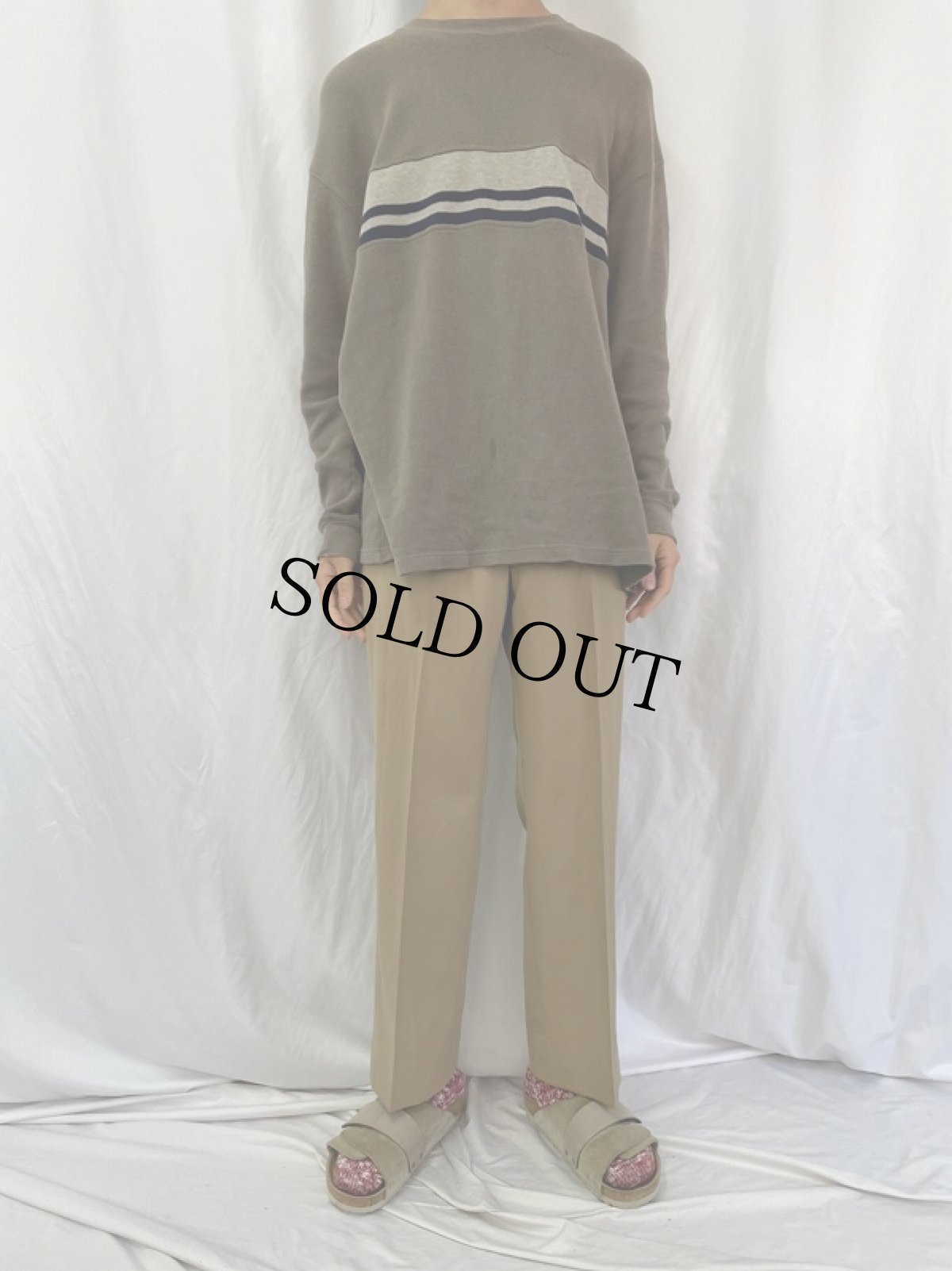 画像2: 60's U.S.NAVY スラックス W29 (2)