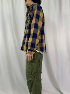 画像3: 70's Mr. Leggs USA製 チェック柄 ヘビーネルシャツ XL (3)